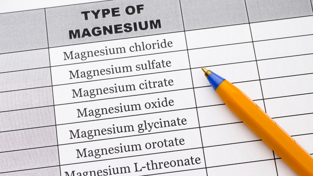 Magnesium Supplements 101