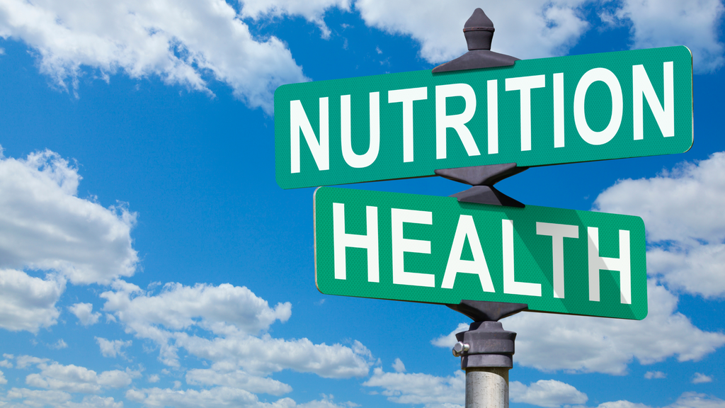 Nutrition is a one way street for living a healthy life
