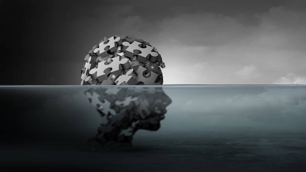 Depression can sometimes feel like your head is underwater