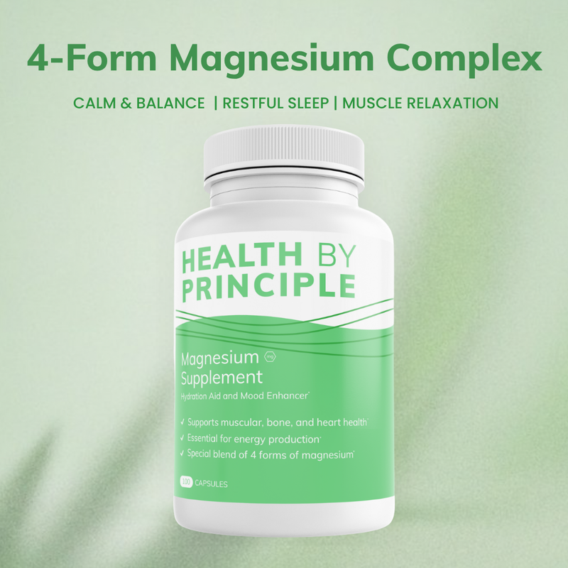 4-Form Magnesium Complex — 100 Capsules
