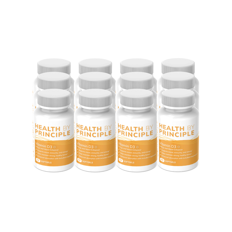 Case of 12 Complete Vitamin D3 Supplements