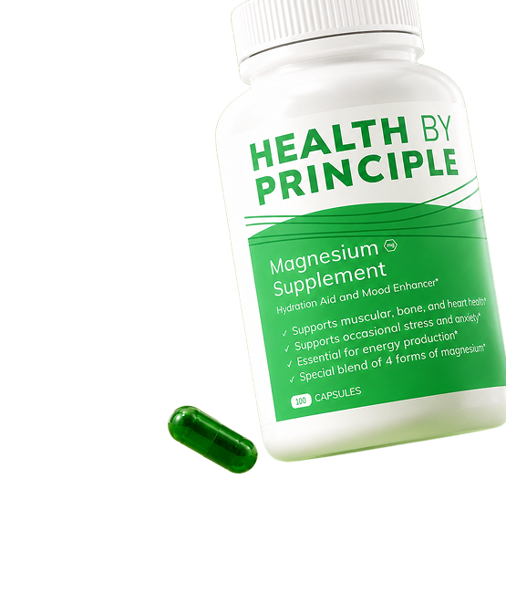 Health By Principle Magnesium Supplement bottle